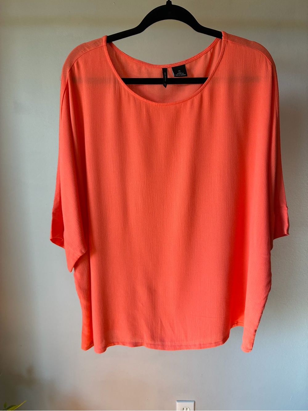 New Directions Coral Dolman Sleeve Blouse – Size XL